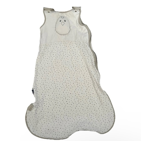 Baby Nested Zen Classic Cotton Sleep Sack Classic  White Size Medium 6-15 months - Picture 1 of 4
